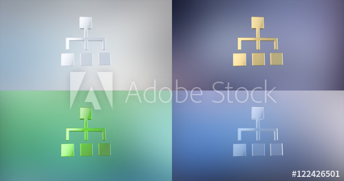 500x264 Hierarchy Network Icon