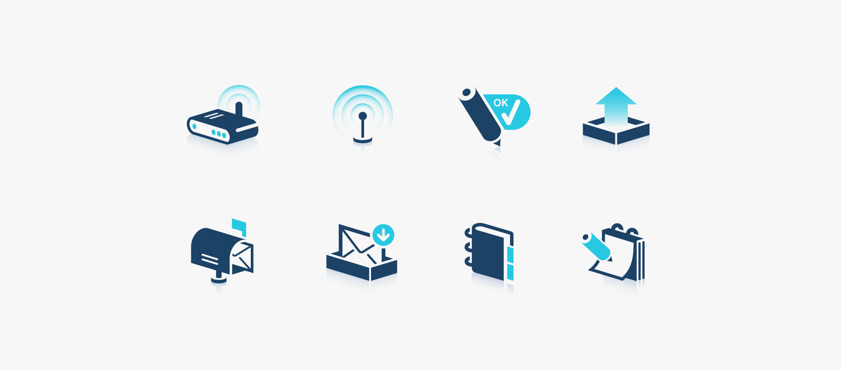 1700x749 Blue Icon Set Icons Sodafish