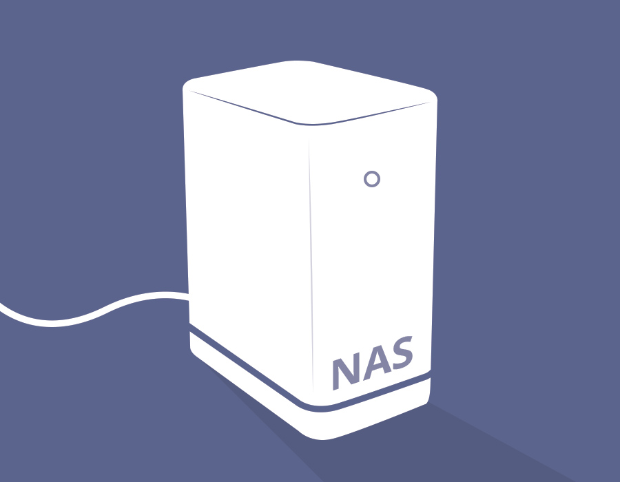 900x700 Network Attached Storage Icon