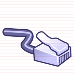 256x256 Save Network Cable Png
