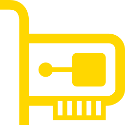 256x256 Free Gold Network Card Icon