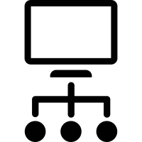 200x200 Computer Network Icons