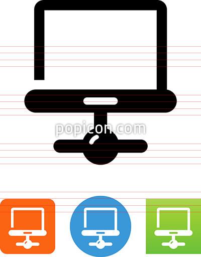 Laptop Pc Network Connection Icon 400x512 Laptop Pc Network Connection Icon