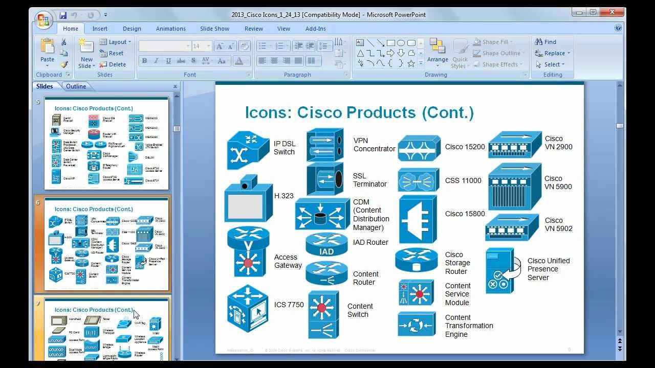1280x720 How To Prepare A Basic Network Diagram Using Cisco Icons Ms