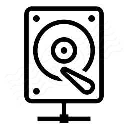 256x256 Iconexperience I Collection Hard Drive Network Icon
