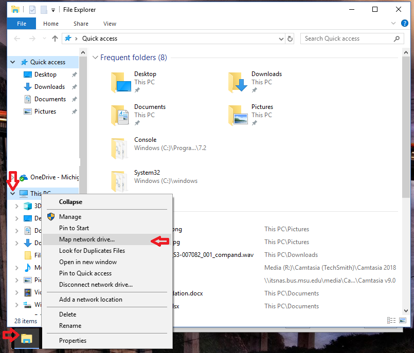 805x687 Map A Network Drive In Windows