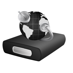 256x256 Network Drive Icon