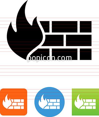 400x475 Network Firewall Icon