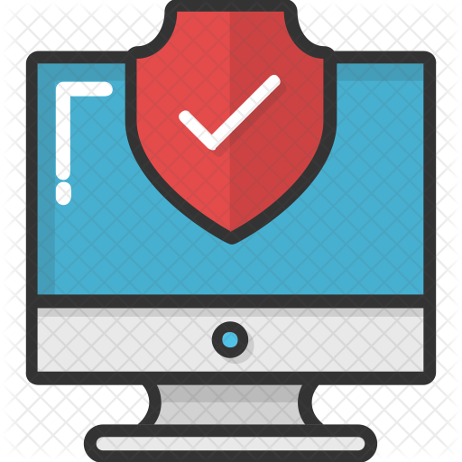 512x512 Network Protection Icon Of Colored Outline Style
