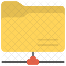 Network Folder Icon Of Flat Style 256x256 Network Folder Icon Of Flat Style