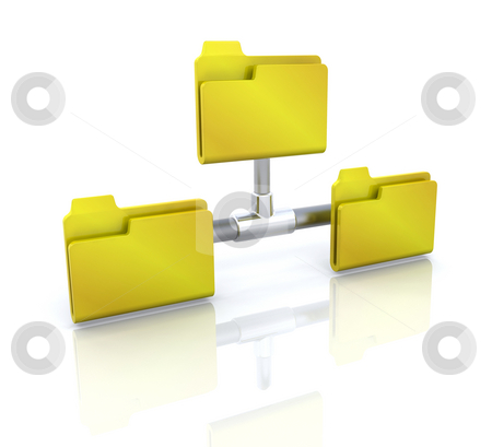 Computer Icon For Network Folder Stock Photo 450x409 Computer Icon For Network Folder Stock Photo