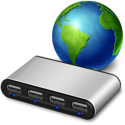 256x256 Network Usb Hub Icon Download Junior Icons Iconspedia