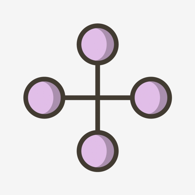 640x640 Vector Link Building Icon, Link Icon, Network Icon, Connection