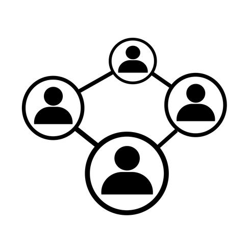 490x490 People Network Icon