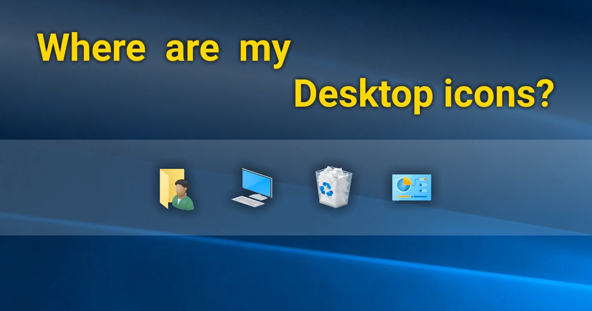 1200x630 Where Did The Desktop Icons Like Computer And Network Go