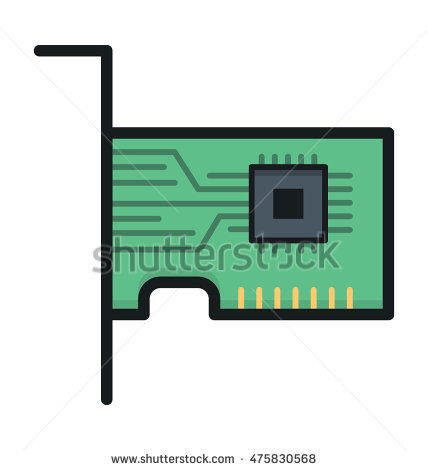 428x470 Network Interface Card Icon