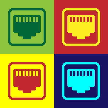 450x450 Color Network Port