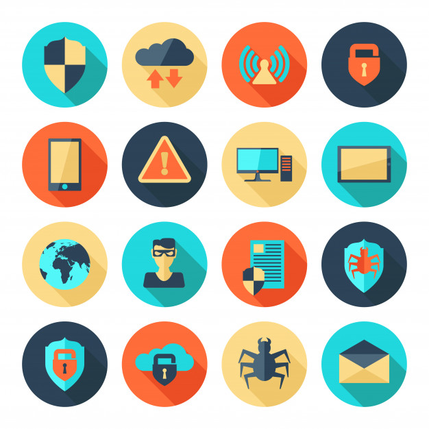 626x626 Network Security Icons Vector Free Download