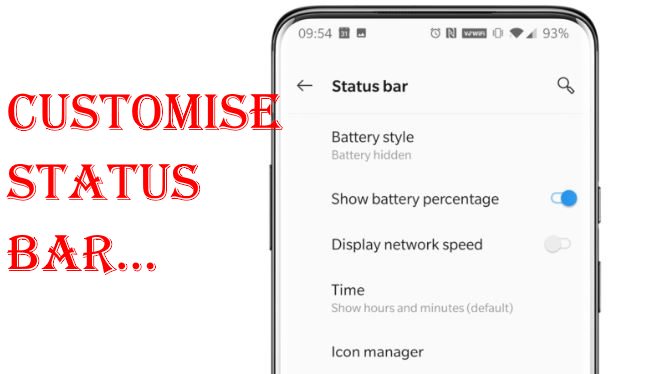 656x374 How To Customize Status Bar On Oneplus Pro And Oneplus