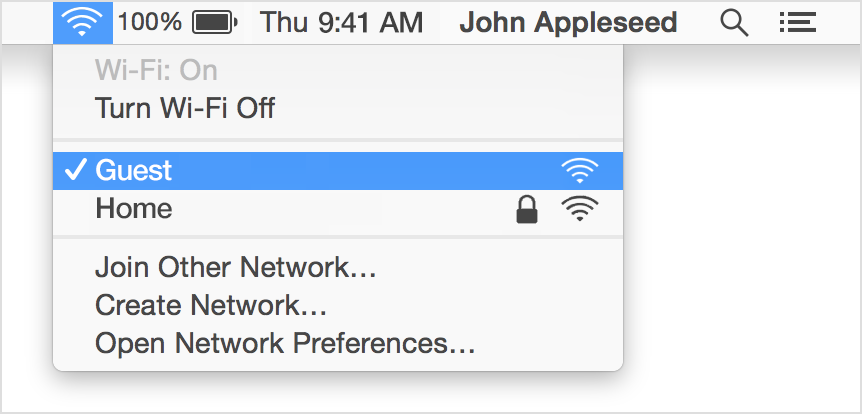 862x414 Manage The Wi Fi Connection On Your Mac