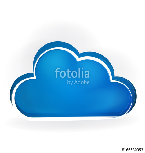 475x500 Cloud Computing Network Storage Concept Icon Logo Stock Image