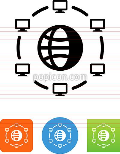 Network Symbol Icon at Vectorified.com | Collection of Network Symbol ...
