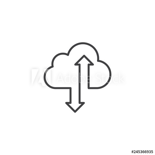 500x500 Traffic Transferring Information Or Data To A Cloud Network
