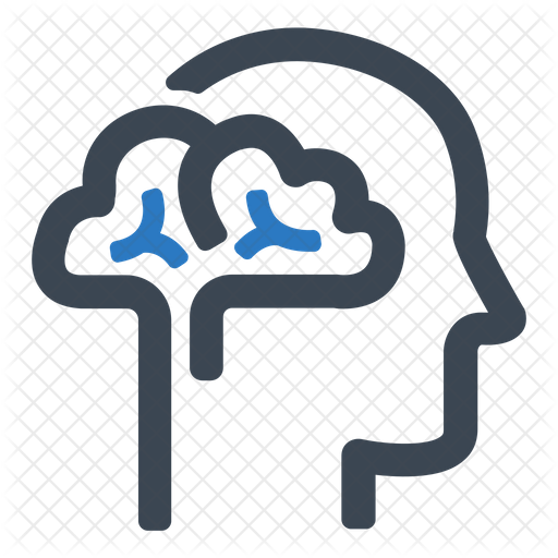 512x512 Neurology Icon Of Flat Style