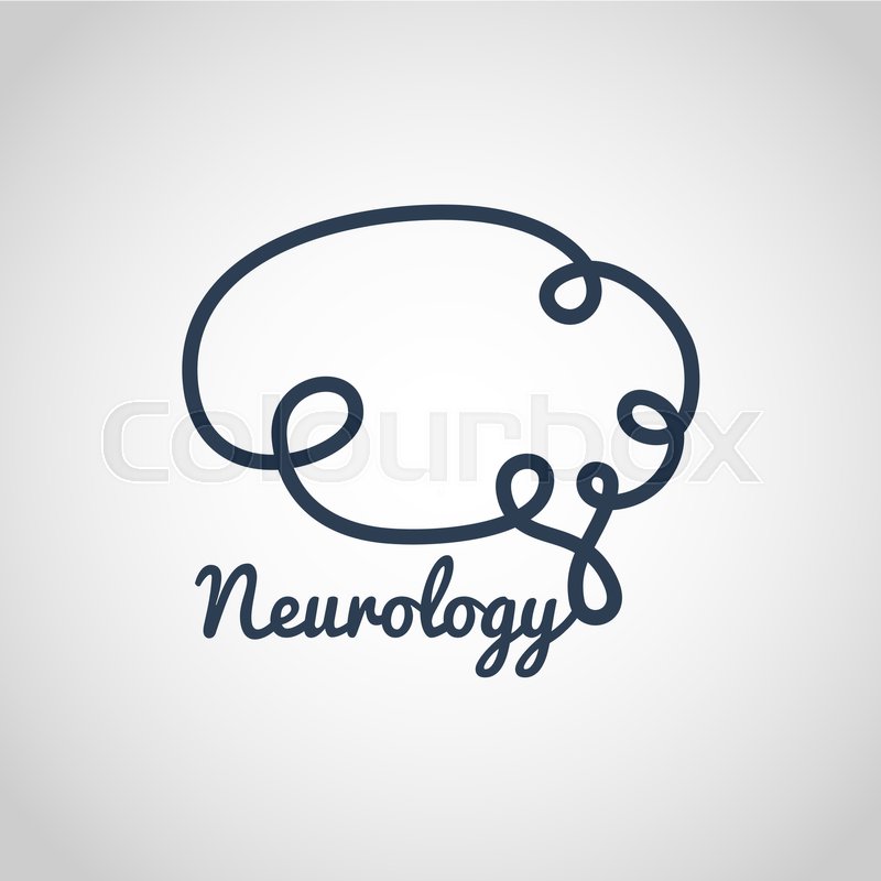 800x800 Neurology Logo Vector Icon Template Stock Vector Colourbox