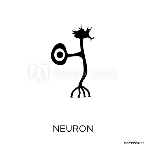 500x500 Neuron Icon Neuron Symbol Design From Human Body Parts Collection