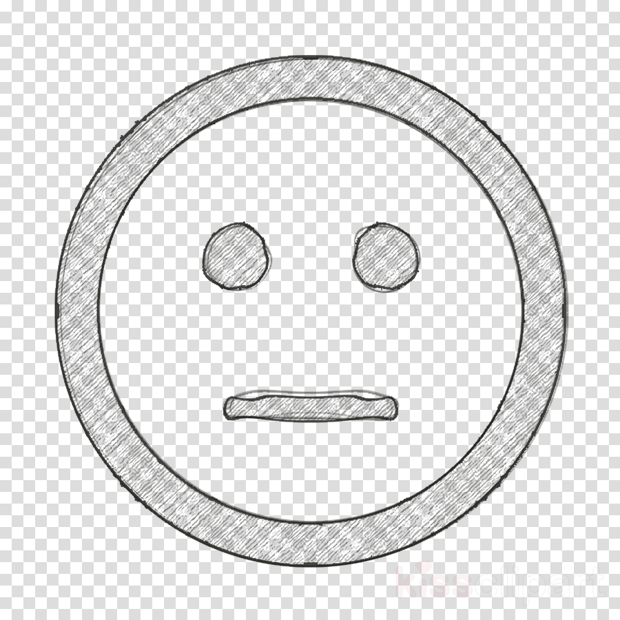 900x900 Emoticon Emotion Icon Neutral Icon Clipart
