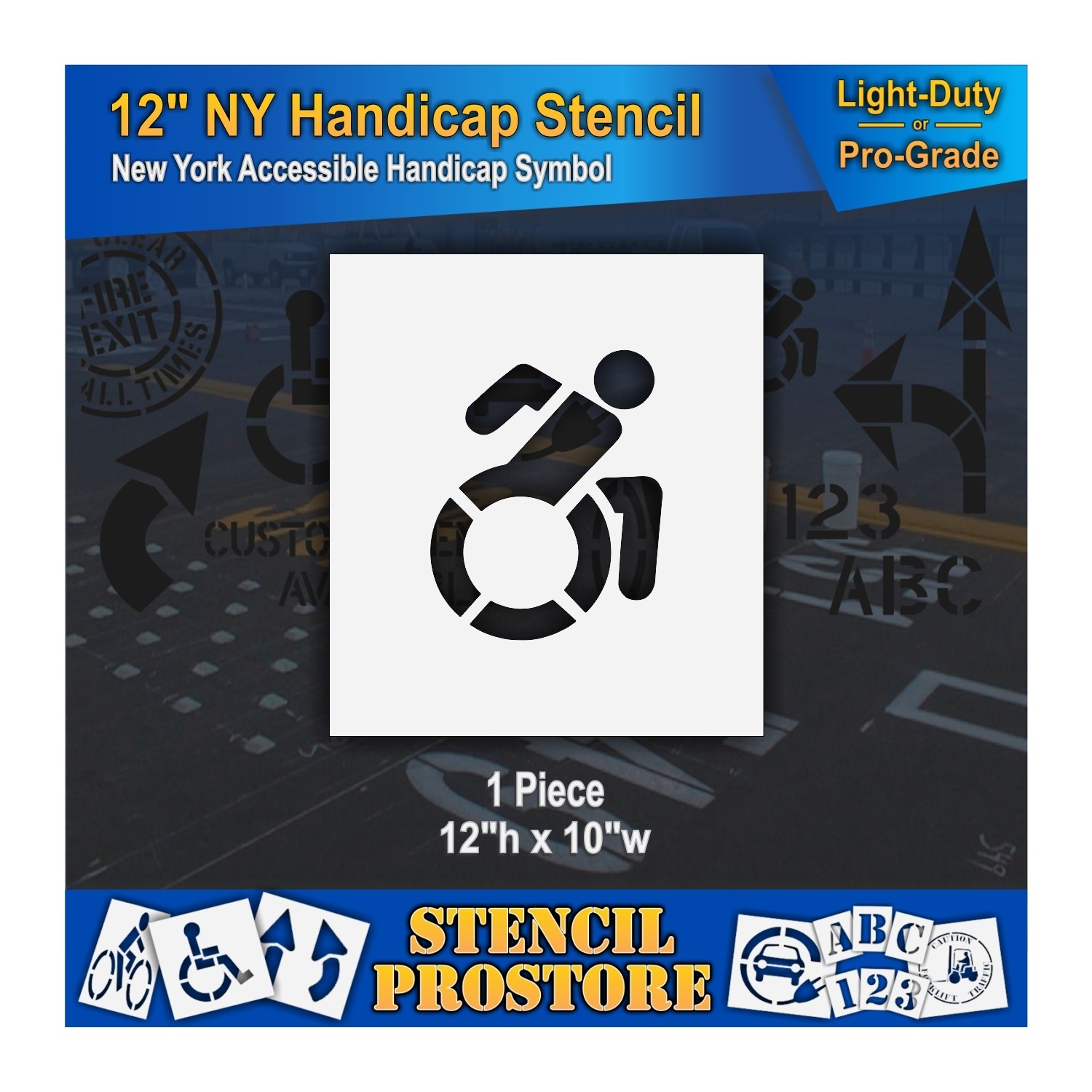 1500x1500 Parking Lot Stencils