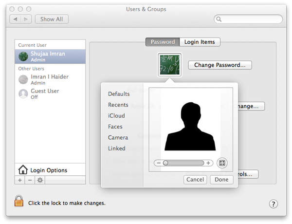 600x460 How To Remove The Account Picture From Your Os X User Account