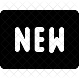 256x256 New Arrival Icon Of Glyph Style