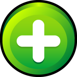 256x256 Button Add Icon Button Iconset Hopstarter