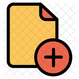 256x256 New Document Icon Of Colored Outline Style