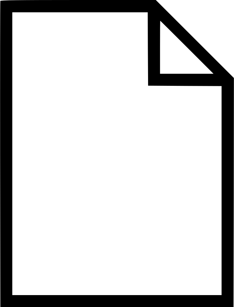 746x980 New Document Office Paper Word Png Icon Free Download