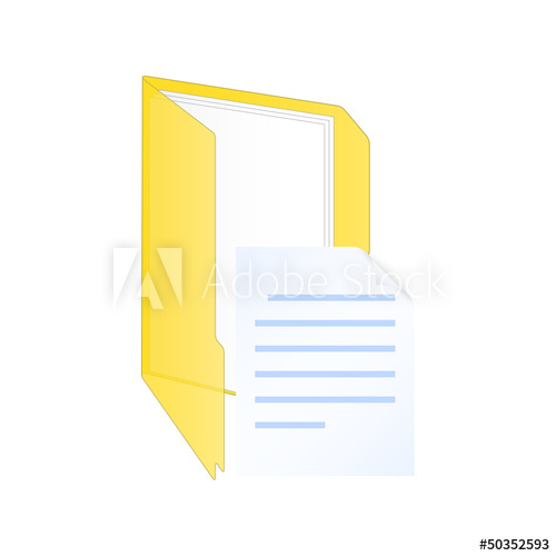 500x500 New Document Icon Vector Illustration