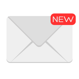 256x256 Mail New Icon All Flat Iconset