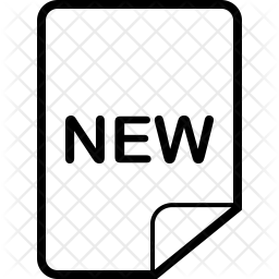 256x256 New Icon Of Line Style