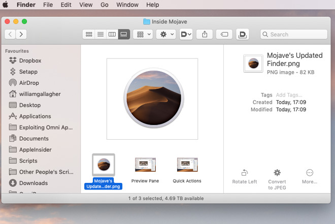 660x441 Inside Macos Mojave The Power And The Limits Of The New Finder