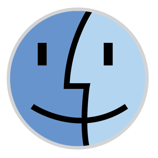 512x512 Finder Icon Mac Stock Apps Iconset Hamza Saleem