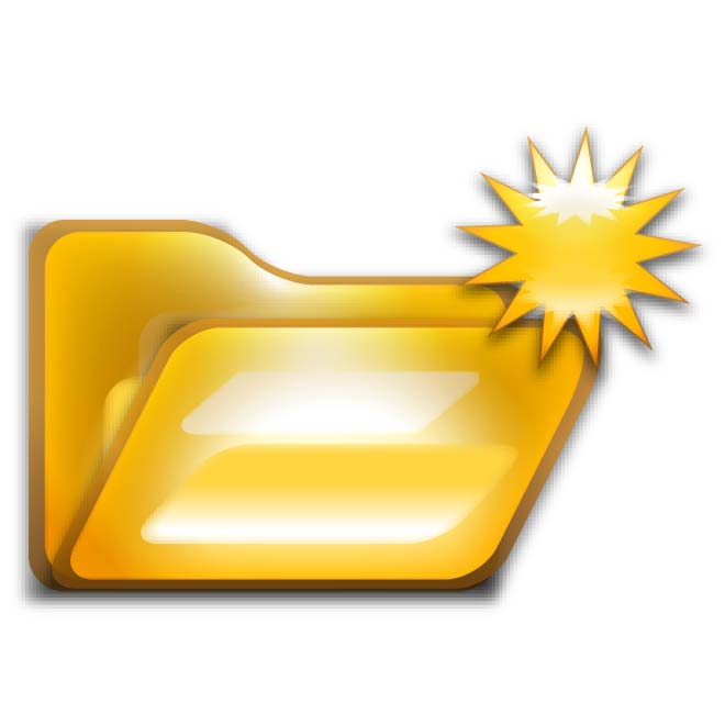 660x660 New Folder Icon Free Vector