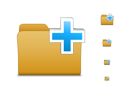 400x300 Echo Perspective New Folder New Icon Set