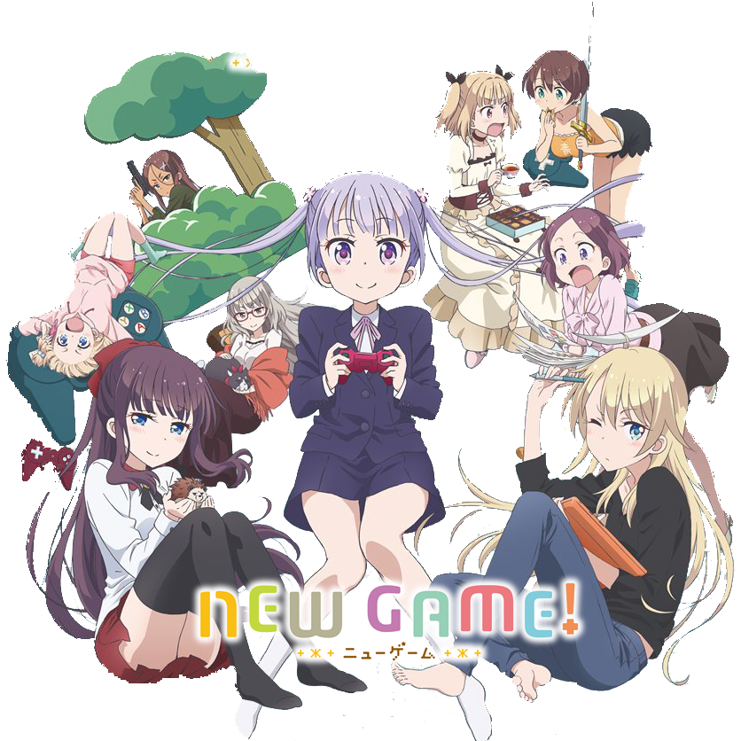 836x836 New Game! Anime Icon