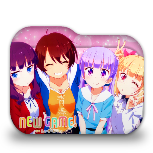 512x512 New Game! Folder Icon