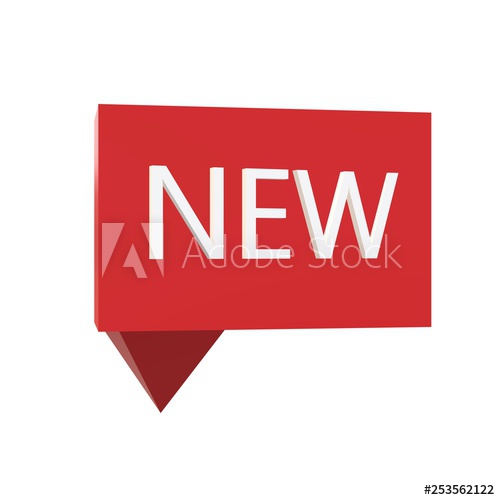 500x500 New Icon With Clock On White Background Flat Style New