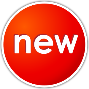 300x300 Red New Icon Vector Data