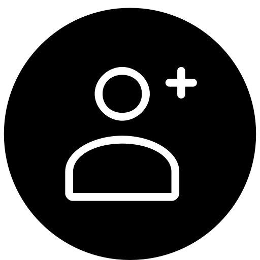 512x512 Insert, Add, User, New, Client Icon Free Of Essential Rounded Icons