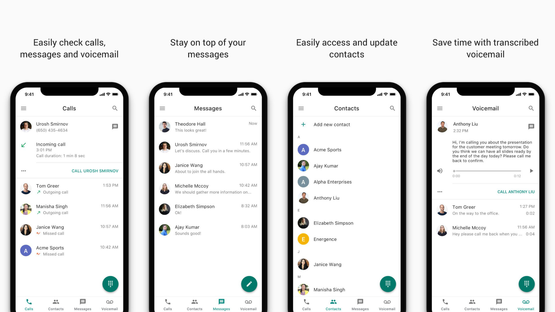1920x1080 Redesigned Google Voice App With New Icon And Much More Now